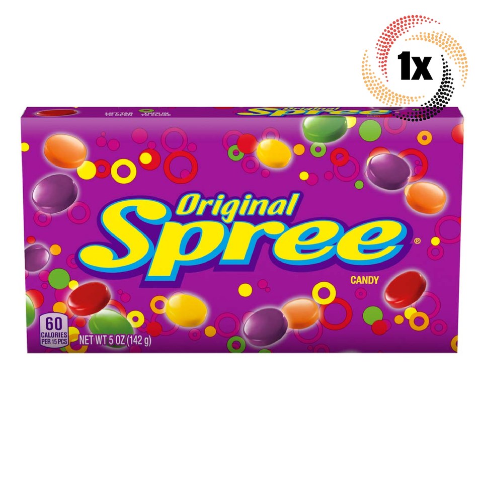 1x Pack | Wonka Spree Original Assorted Flavor Candy Theater Box | 5oz - $10.00