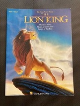 The Lion King Songbook Piano &amp; Vocal Hal Leonard Elton John Tim Rice Disney  - £6.35 GBP