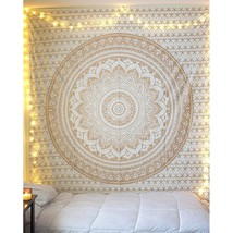 Rajrang Bringing Rajasthan To You Large Mandala Tapestry For Bedroom And Living - £28.86 GBP