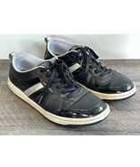 Creative Recreation Men&#39;s Black/Silver w. Patent Low-Top Sneaker Sz 10.5... - £18.51 GBP