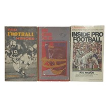 Vintage Football Paperback Lot of 3 Better Scramble Than Lose Pro Heroes... - £7.73 GBP