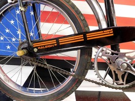 Chainguard Sticker - Orange Raleigh Chopper DECAL for Banana Muscle Bike Bicycle - £11.81 GBP