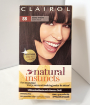 Clairol Natural Instincts 35 Brown Black Ebony Mocha Hair Color 28 Washes 3.5 - £20.88 GBP
