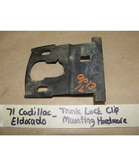 OEM 1971 71 Cadillac Eldorado TRUNK LOCK CLIP RETAINER MOUNTING HARDWARE - $54.31 CAD