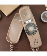 Vintage  Beige Trendline Trimline Rotary Dial Desk/Table Phone Telephone... - $290.98 MXN