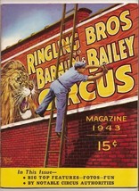 1943 Ringling Broths &amp; Barnum Bailey Circus Program - £75.94 GBP
