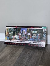 PUZZLE - JIGSAW BUFFALO GAMES PANORAMIC &quot;TIMES SQUARE, NEW YORK&quot;  750 PCS  - $6.88