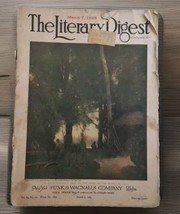 The Literary Digest Magazine March, 7 1925  Banks Of The Seine Cover - £7.83 GBP