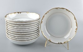 *Vintage Mikasa 9266 Fine China Venice Japan Gilded 5.5&quot; Deep Plates 12-... - €61,88 EUR