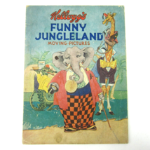 Kelloggs Funny Jungleland Moving Picture Book Cereal Vernon Grant Vintag... - £7.86 GBP