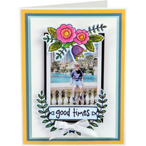 Sizzix Clear Acrylic Stamps  Memories - £20.23 GBP