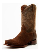Moonshine Spirit Men&#39;s Pancho Roughout Western Boots - Square Toe - £144.38 GBP