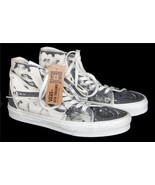 VANS SK8-Hi Eco Theory Grey White Batiks Sponge Paint Splash Shoes Mn&#39;s ... - $79.99