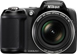 Nikon Coolpix L810 16.1 Mp Digital Camera With 26X Zoom Nikkor Ed, Old Model - £81.01 GBP