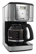 Mr. Coffee 12-Cup Programmable Coffee Maker, Stainless Steel - £45.86 GBP