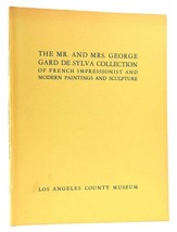 W. R. Valentiner The Mr. And Mrs. George Gard De Sylva Collection Of French Impr - £102.52 GBP