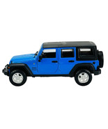 2015 Jeep Wrangler Unlimited Blue Diecast Maisto 1 24 - $42.57