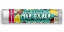 Crazy Rumors Lip Balms 0.15 oz. Pina Colada Sweet Treat Flavors - £6.47 GBP