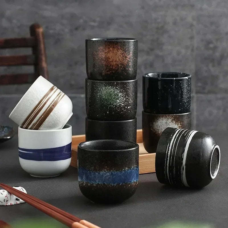 Japanese Style Ceramic Coffee Cup  Single Piece Drinkware - $18.99