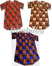 Traditional Lion Head Isiagu Ichie Feni Men&#39;s Top .Quality Flannel Wool-... - £117.71 GBP