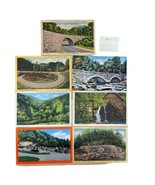 Great Smoky Mountains National Park Newfound Linen Postcards Lot of 7 Vn... - £9.54 GBP