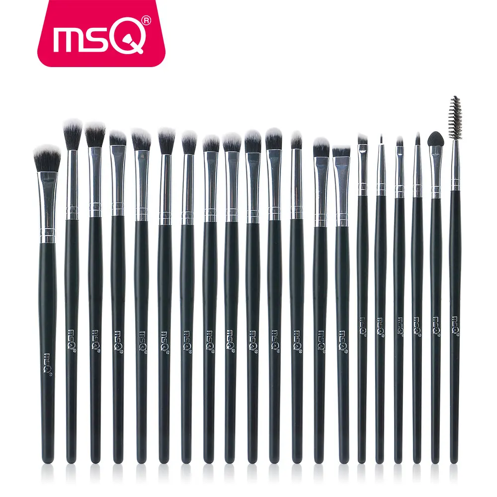 L 20pcs makeup brushes sets eye shadow eyelashes eyebrow lip cosmetic tool make up eyes thumb200