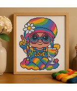 ? Rainbow Hippie Gnome Cross Stitch Pattern – PDF Instant Download - €4,28 EUR ? Rainbow Hippie Gnome Cross Stitch Pattern – PDF Instant Download - €4,28 EUR