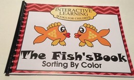 Busy Interactive Learning Books for Children -Sort Color- w/ 36 Laminated Cards - £18.98 GBP