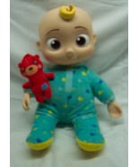 Moonbug 2020 TALKING BEDTIME COCOMELON JJ IN PAJAMAS 12&quot; Plush STUFFED D... - £18.59 GBP