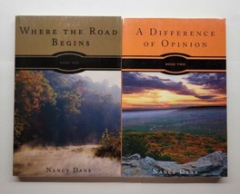 Tattered Glory: Where the Road Begins &amp; Difference of Opinion Nancy Dane SIGNED  - £23.70 GBP