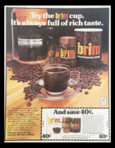 1979 Freeze Dried Brim Decaffeinated Coffee Circular Coupon Advertisement - $18.95