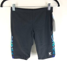 TYR Mens Northern Light Jammer Swimwear Bottom Shorts Drawstring Blue Bl... - £18.90 GBP
