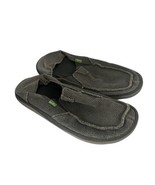 SANUK Mens Shoes Gray VAGABOND Loafers Beach Comfort Size 8 - £14.40 GBP