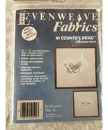 VTG Evenweave Fabrics Country Lane Road Cross Stitch Aida 50109 Chocolat... - £8.92 GBP