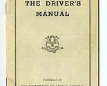 The Driver&#39;s Manual 1945 Department of Motor Vehicles State of Connecticut - £13.98 GBP