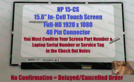 Lcd Screen B156HAK02.1 HW0A Ips Touch Glossy Fhd 1920x1080 - £87.60 GBP