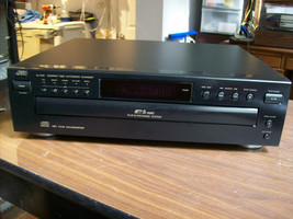 Vintage JVC XL-F152BK 5 Disc CD Carousel Changer + Manual - SERVICED - £97.89 GBP