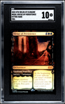 2023 Magic the Gathering WOE Foil #281 Virtue of Persistence Mythic SGC 10 POP 1 - £66.84 GBP