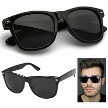 2 Mens Classy Style Retro Sunglasses Polarized Womens Fashion Frame Squa... - $22.99