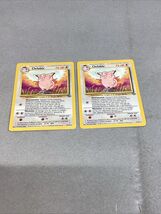 Set Of 2 Clefable 70HP Pokémon Colorless Jungle Trading Cards - $9.89