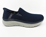 Skechers D&#39;Lux Walker Orford Navy Womens  Slip On Sneakers - $59.95