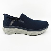 Skechers D&#39;Lux Walker Orford Navy Womens  Slip On Sneakers - £47.86 GBP