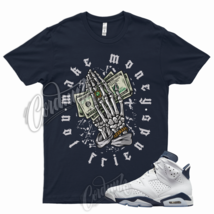 MAKE T Shirt for J1 6 Midnight Navy 2022 Georgetown Dunk Uptempo Trainer 1 - £20.05 GBP+