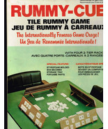 Rummy-Cue, Tile Rummy Game + Rubik&#39;s Cube, Solution Book - £28.59 GBP