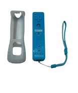 Blue 2 in 1 Motion Plus Remote Controller for Wii Wii U - Tested Mint w/... - $21.84
