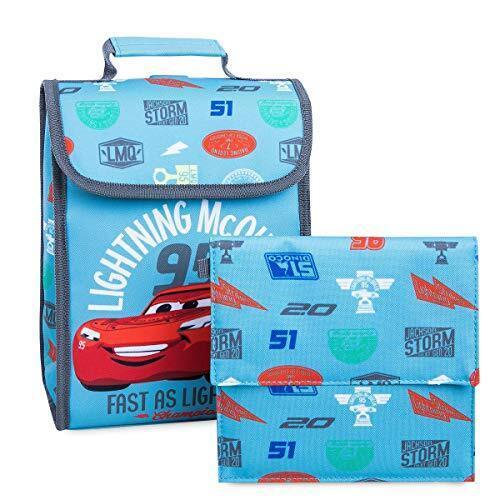 Primary image for Disney Lightning McQueen Lunch Tote Blue
