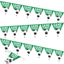 Soccer Party Supplies Goal Getter Game Time Pennant Banner, 12 Feet Long... - $8.99