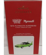 2020 Hallmark Keepsake Looney Tunes 1970 Plymouth Superbird Classic Cars... - £25.03 GBP