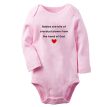 Baby Are Bits Of Stardust Blown From The Hand Of God Funny Romper Baby Bodysuits - £8.71 GBP