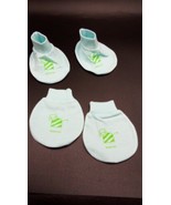 Mintuu Infant Blue Mittens and Booties Set - $146.82 MXN